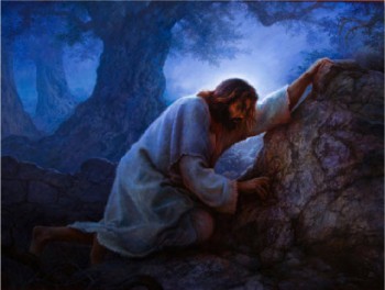 jesus christ in getsemani