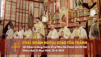 Phái đoàn Tòa thánh dâng lễ tại Hà Nội