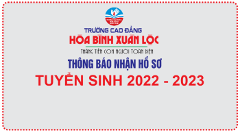 Thông báo tuyển sinh 2022 – 2023
