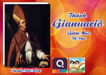 Thánh Gianuariô (Januarius), Giám mục - Tử đạo.  Ngày 19 tháng 9