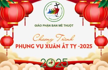 Chương trình Phụng vụ Xuân Ất Tỵ -2025