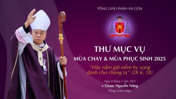 TGP Sài Gòn: Thư Mục vụ Mùa Chay -2025