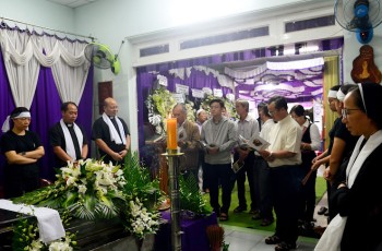 Ban truyền thông viếng Bà cố Anna Đinh Thị Phượng