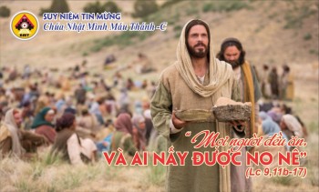 SNTM Chúa Nhật Mình Máu Thánh Kitô -C