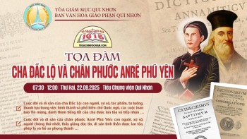 Thư mời Tham Dự Tọa Đàm: “Cha Đắc Lộ và chân phước Anrê Phú Yên”.