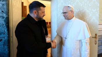 ĐTC Tiếp tổng thống Zelensky