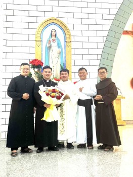 Tâm tình ngày tuyên khấn lần đầu của thầy Phêrô Nguyễn Ngọc Thìn
