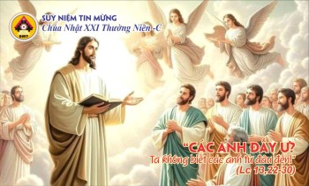 Suy niệm Tin Mừng Chúa Nhật XXI TN-C