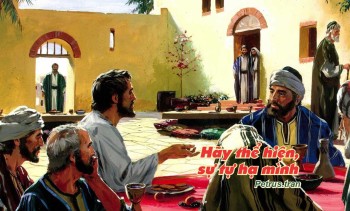 Hãy thể hiện, sự tự hạ mình