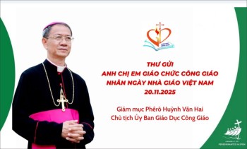 Thư gửi anh chị em giáo chức Công giáo