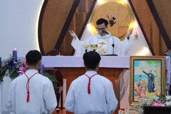 Khóa 20 CV Phaolô Lê Bảo Tịnh mừng Bổn mạng