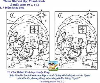 Thiếu Nhi VHTK -Lễ Hiển Linh-7 Điểm Khác Biệt