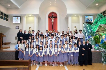 Thiếu nhi Vinh Hương mừng Bổn mạng