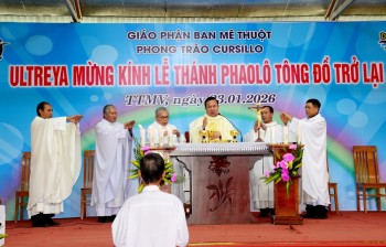PHONG TRÀO CURSILLO G.P BMT MỪNG KÍNH THÁNH PHAOLO TRỞ LẠI