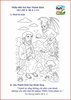 Thiếu Nhi VHTK - CN1MCA - Hình tô màu