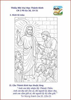 Thiếu Nhi VHTK -CN 2 PS A- Hình tô màu