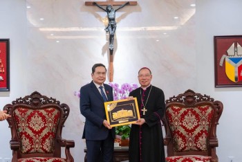 CT QH  Trần Thanh Mẫn Thăm Tòa TGM Hà Nội.