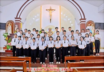 Giáo Xứ Kim Mai: Thánh Lễ Lên Đường.