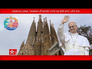 Thánh lễ tại Thánh đường Sagrada Família