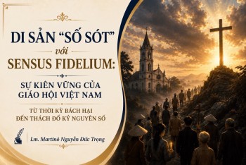 Lịch sử Giáo hội Việt Nam và giáo huấn về Sensus fidelium.