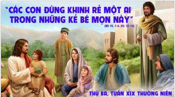 Nhỏ bé trước Chúa- lớn lao trong tình yêu