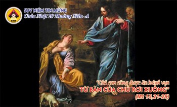 SNTM Chúa Nhật XX Thường Niên -Năm A