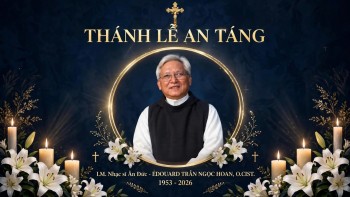 Thánh lễ an táng cha nhạc sĩ Ân Đức