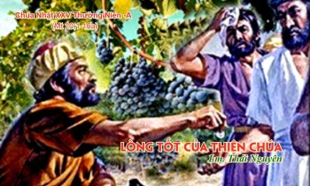 Lòng tốt của Thiên Chúa (Mt 20,1-16a)