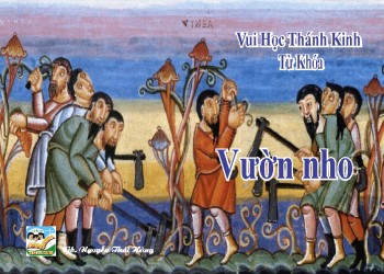 VHTK Trò Chơi Từ Khóa:  VƯỜN NHO