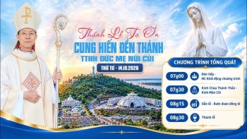Thánh lễ cung hiến Đền thánh TTHH Đức Mẹ Núi Cúi