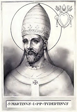 Pope Martin I Illustration