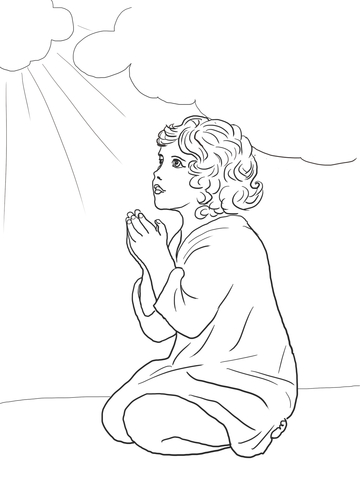 Samuen samuel is called by god by joshua reynolds coloring page
