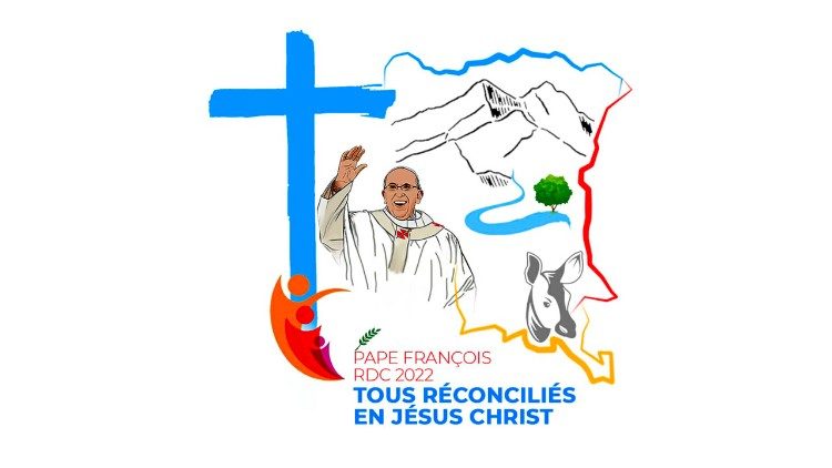 Khẩu hiệu và logo chuyến tông du Congo