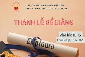 Học Viện Công Giáo Việt Nam: bế giảng