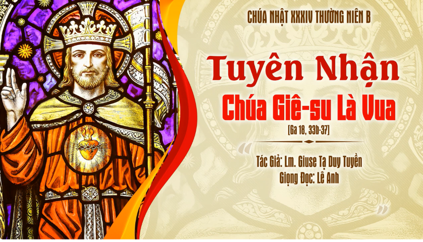 Tuyên nhận Chúa Giê-su là Vua