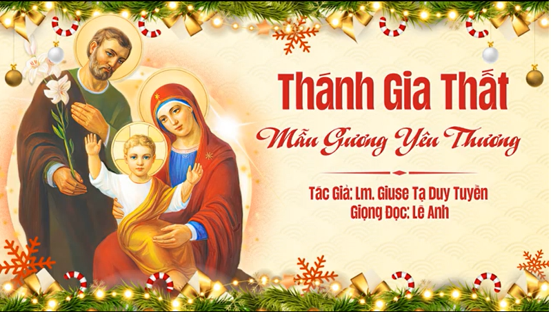 Thánh Gia Thất Mẫu Gương Yêu Thương