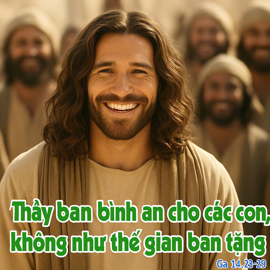 Đón Nhận Bình An Của Chúa (Ga 14, 23-29)