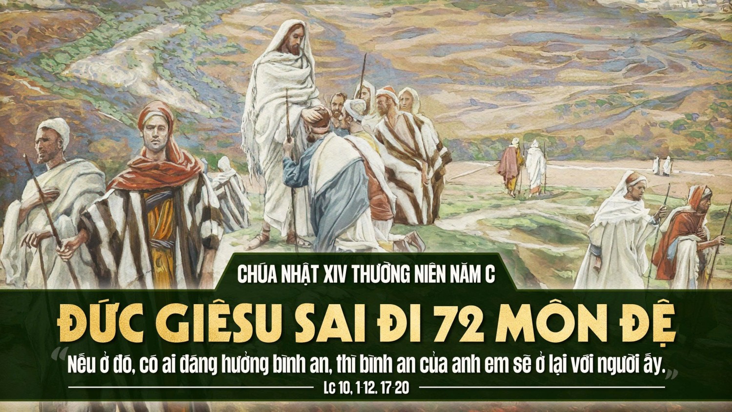 Suy niệm Chúa Nhật 14 QN-C (Lc.10,1-12.17-20)