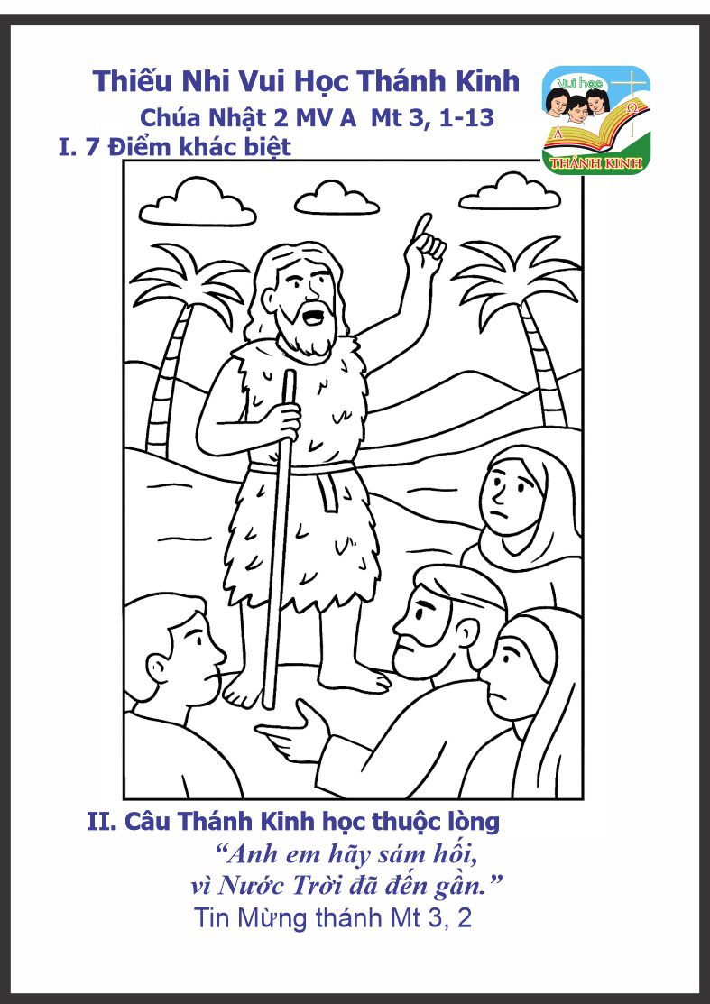 Thiếu Nhi VHTK-CN 2 MV A-Hình tô màu