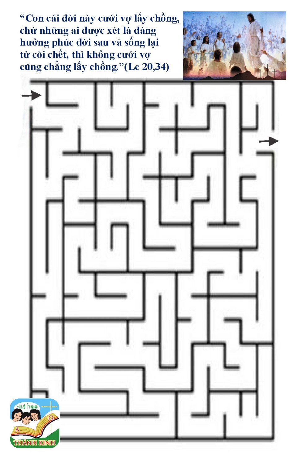 VHTK Mê Cung CN 32 TN C Lc 20, 27-38