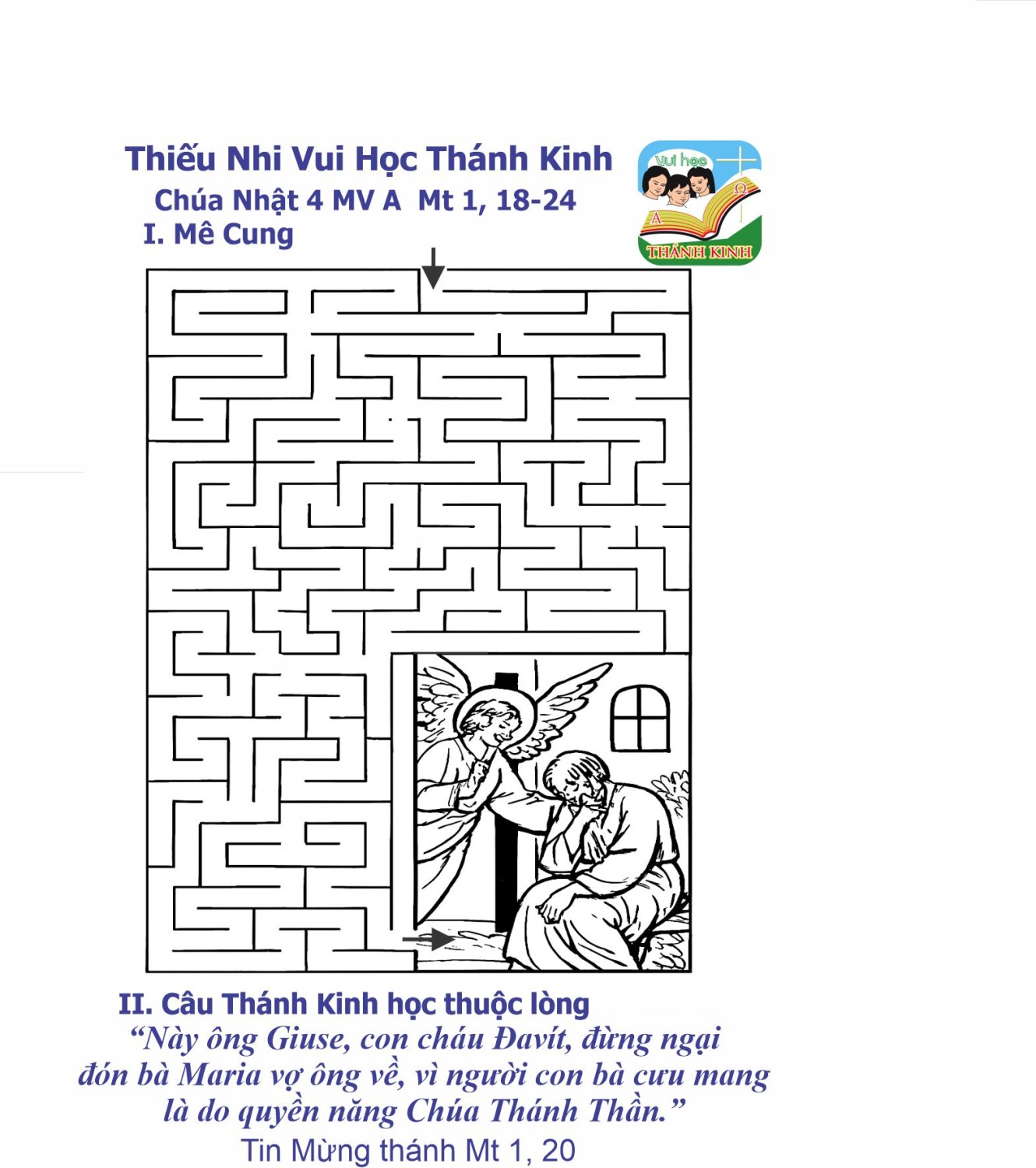 VHTK Mê Cung CN 4 Mùa Vọng A