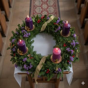 Nguồn gốc và ý nghĩa Vòng Hoa Mùa Vọng