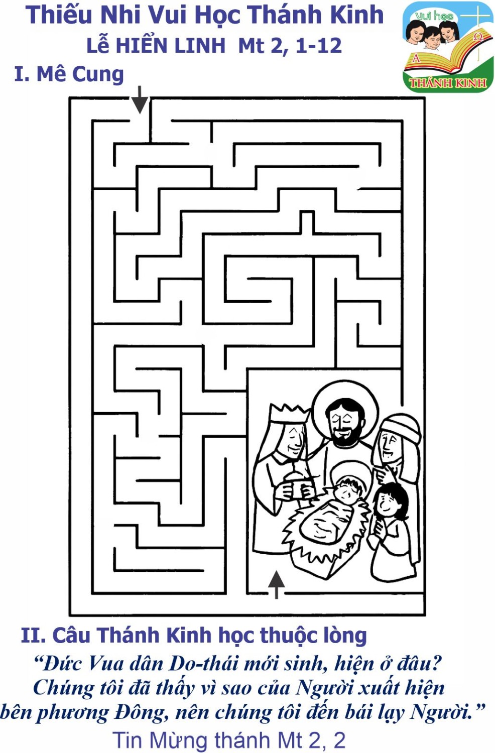 VHTK Mê Cung Lễ Hiển Linh