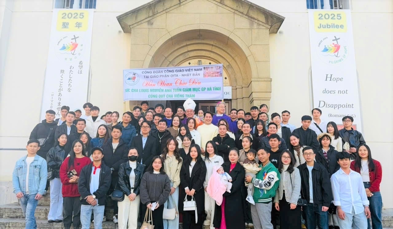 ĐC Louis Nguyễn Anh Tuấn thăm Nhật Bản