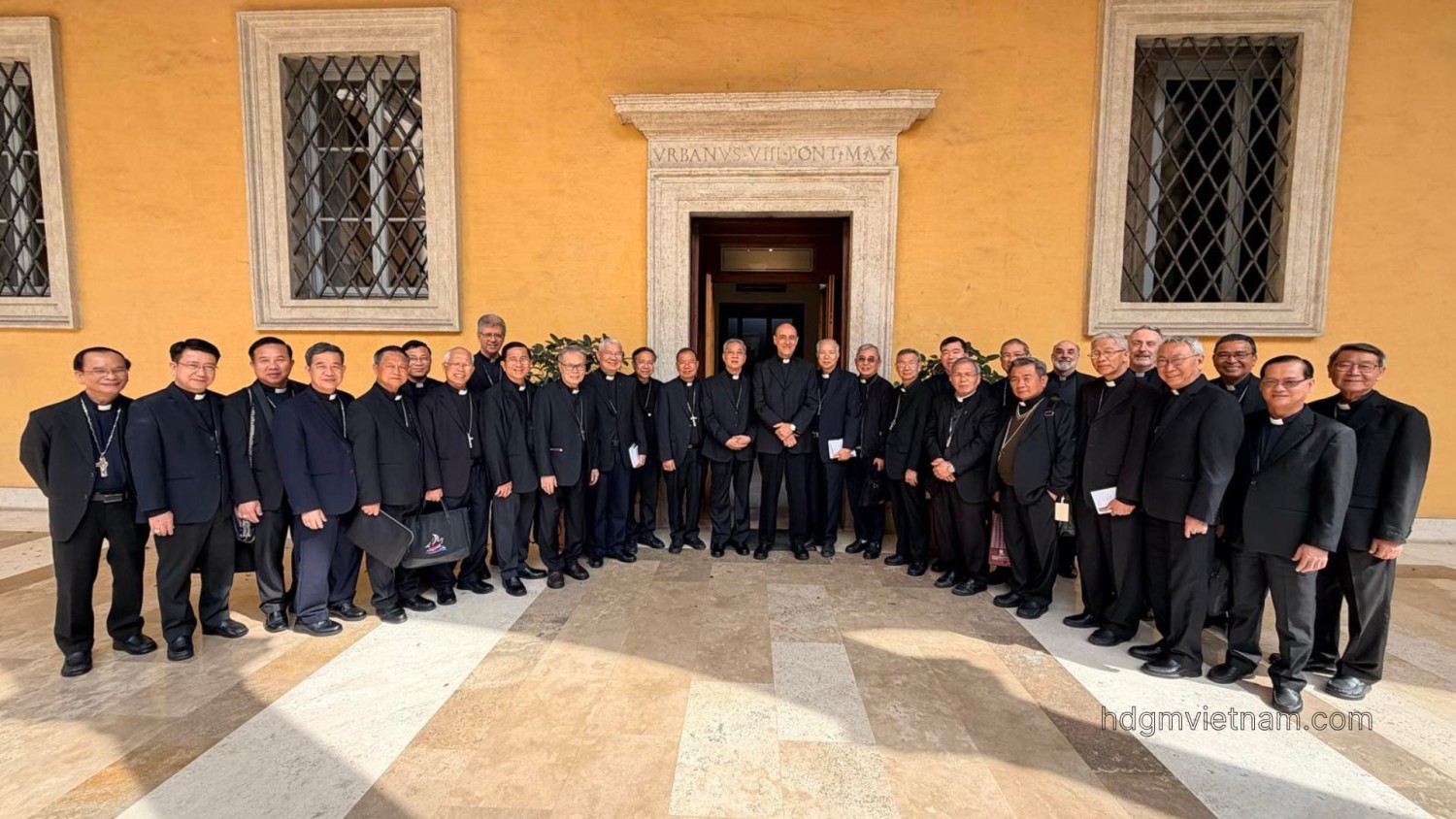 Hành Trình Hiệp thông Ad Limina ngày I