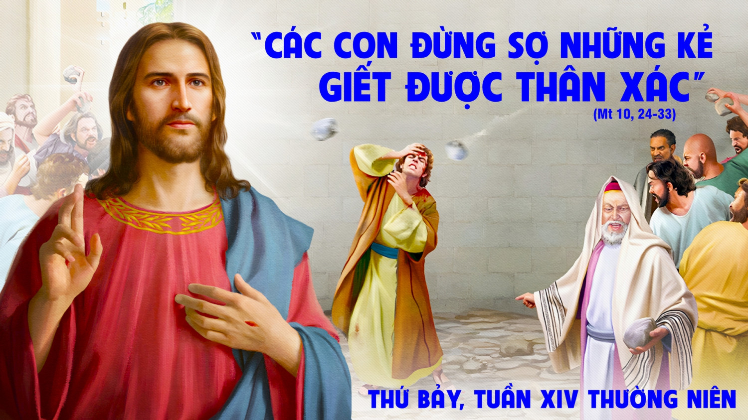 Đừng sơ- hãy tín thác và làm chứng