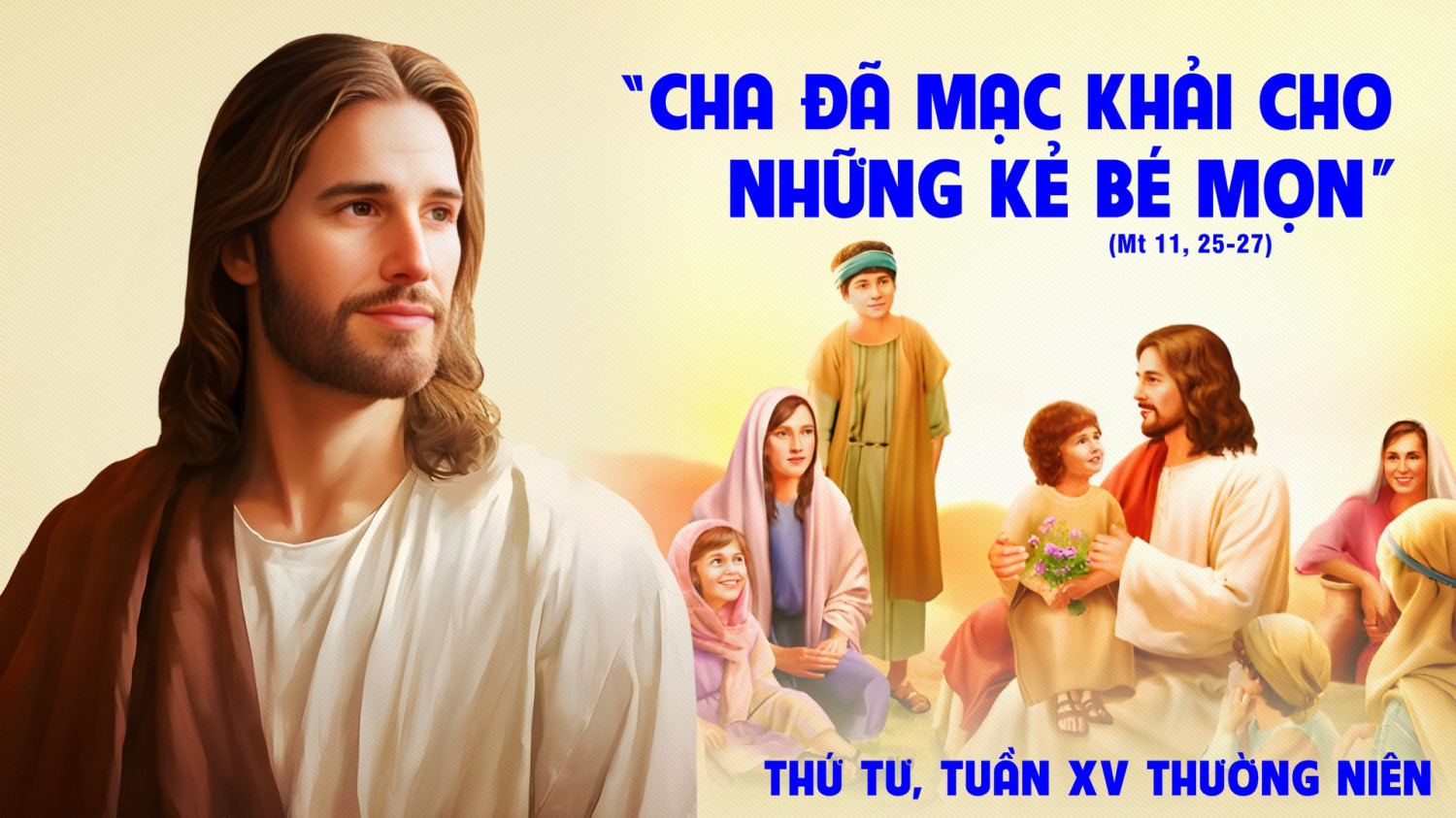 Trở nên bé mọn để sống tinh thần Tin Mừng