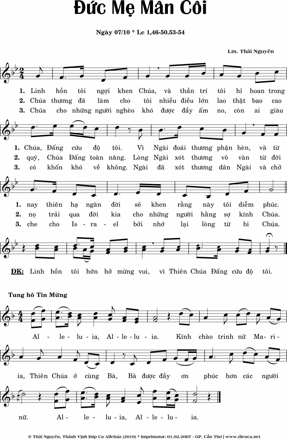 Magnificat Lm Thái Nguyên